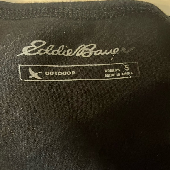 Eddie Bauer Black Maxi Empire Waist Sleeveless Knit Sz S - Picture 10 of 12